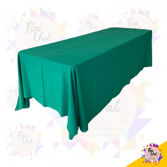 TOALHA RETANGULAR VERDE BANDEIRA - OXFORD 3,50M