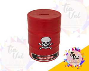 Foto de TONEL VERMELHO DANGER - PEQUENO