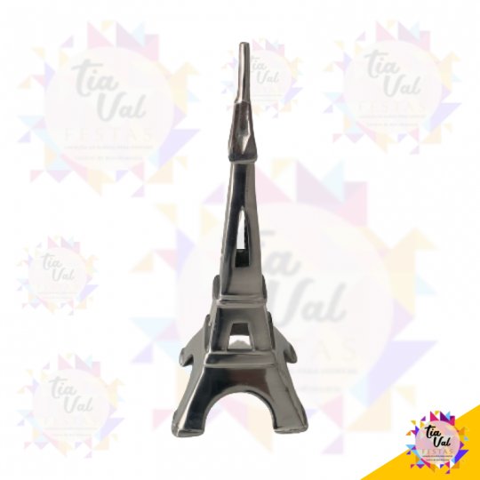 TORRE EIFFEL PRATA - METAL