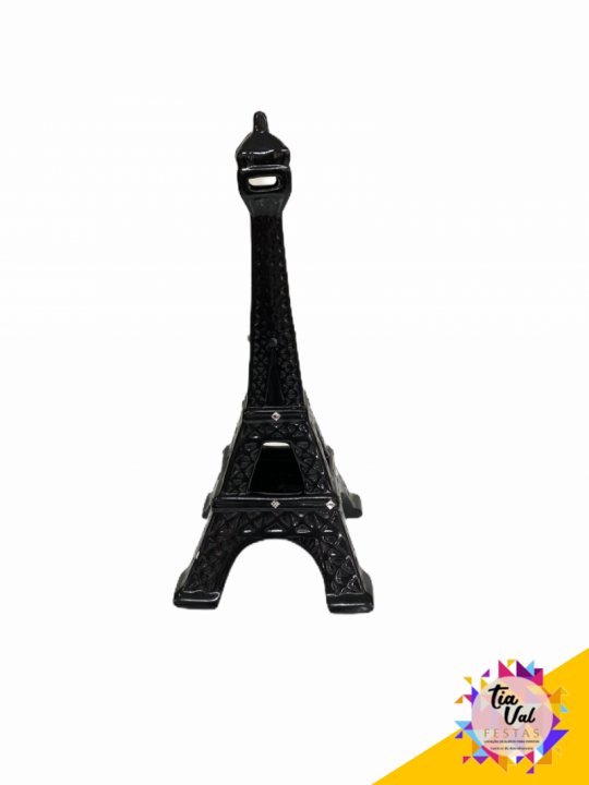 TORRE EIFFEL PRETA C/ STRASS