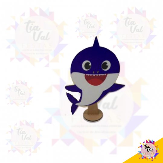 BABY SHARK AZUL M - MDF