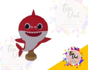 Foto de BABY SHARK  VERMELHO M - MDF