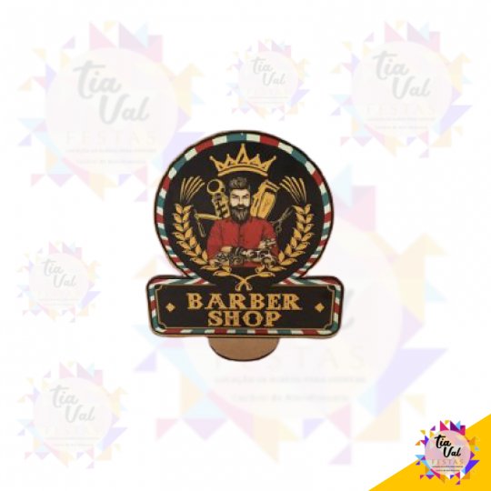 BARBEIRO BARBER SHOP - MDF