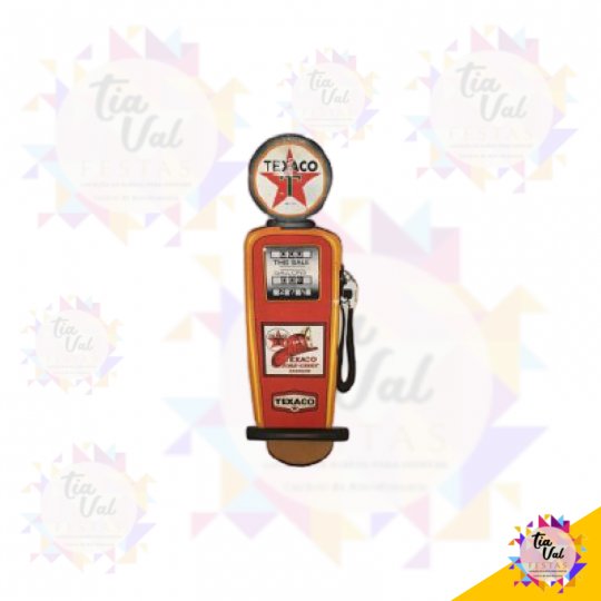BOMBA GASOLINA TEXACO PEQUENO - MDF