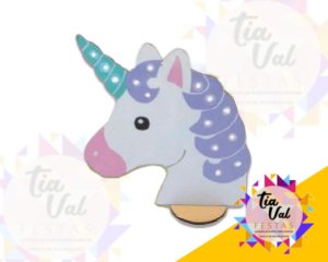 Foto de CABEÇA UNICORNIO - MDF