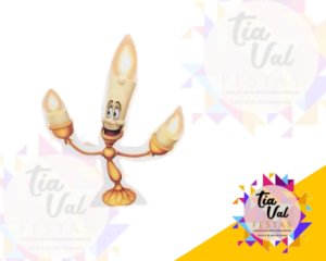 Foto de CANDELABRO PP - BELA E A FERA - PVC