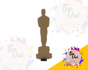 Foto de ESTATUETA DO OSCAR P - MDF - 0,87 cm