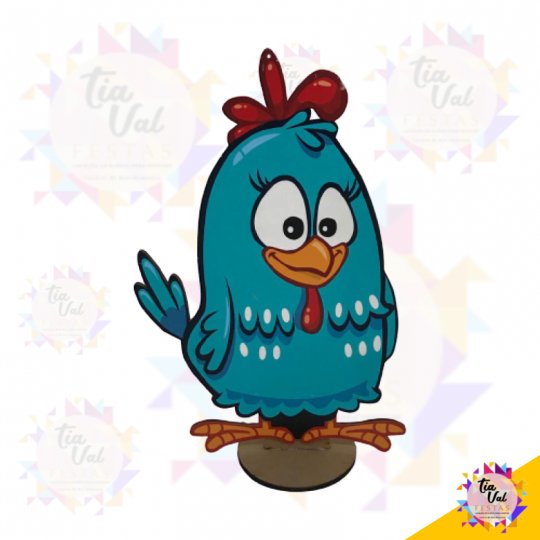 GALINHA PINTADINHA MEDIA - MDF