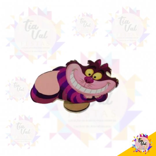 GATO DE CHESHIRE - ALICE NO PAIS DAS MARAVILHAS - MDF
