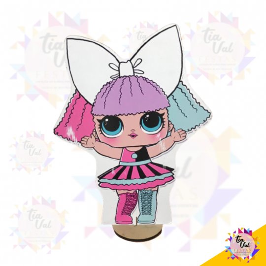 LOL - LAÇO BRANCO M - MDF