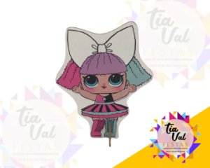 Foto de LOL LAÇO BRANCO PP - MDF