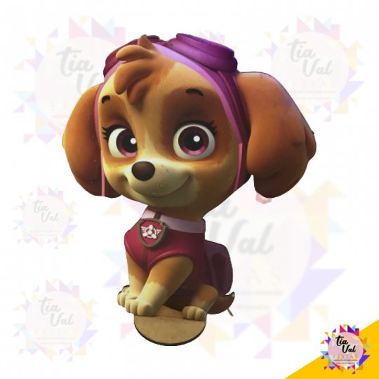 SKYE - PATRULHA CANINA - MEDIO MDF