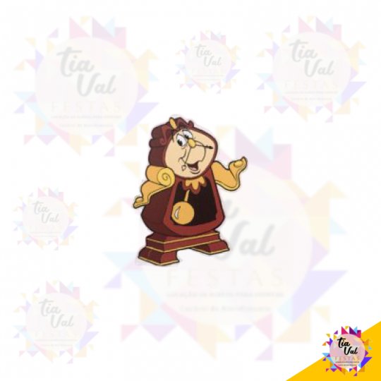 RELOGIO PP - BELA E A FERA - PVC