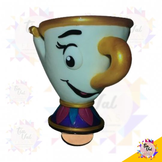 XICARA ZIP -BELA E A FERA - MDF