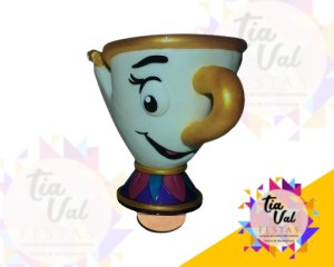 Foto de XICARA ZIP -BELA E A FERA - MDF