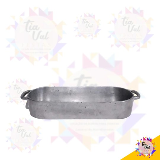 TRAVESSA ALUMINIO FUNDIDO - OVAL PEQUENA