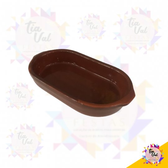 TRAVESSA CERAMICA - FEIJOADA - MEDIA - 30 X 15