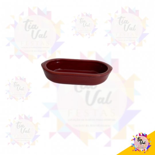 TRAVESSA CERAMICA - FEIJOADA - PP - 19 X 9 X 3