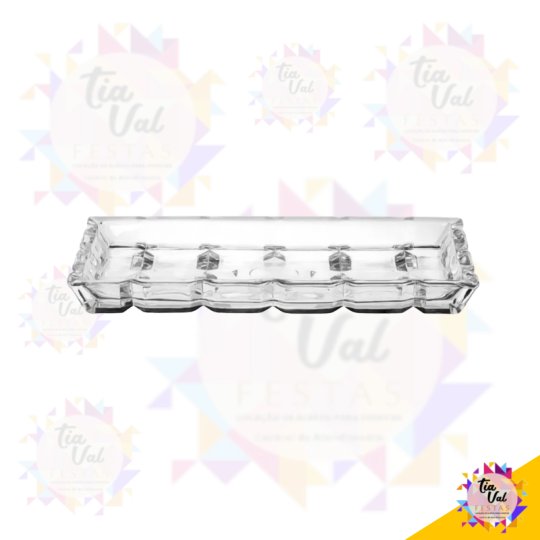 TRAVESSA  CRISTAL RETANGULAR
