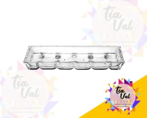 Foto de TRAVESSA  CRISTAL RETANGULAR