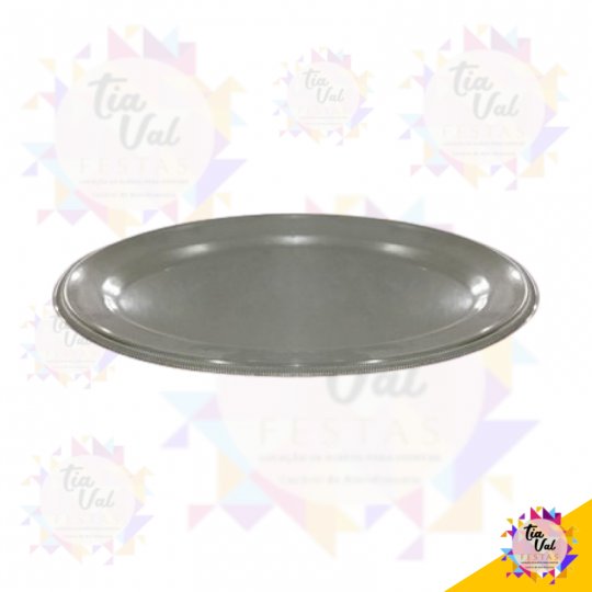 TRAVESSA OVAL INOX G  33 X 46