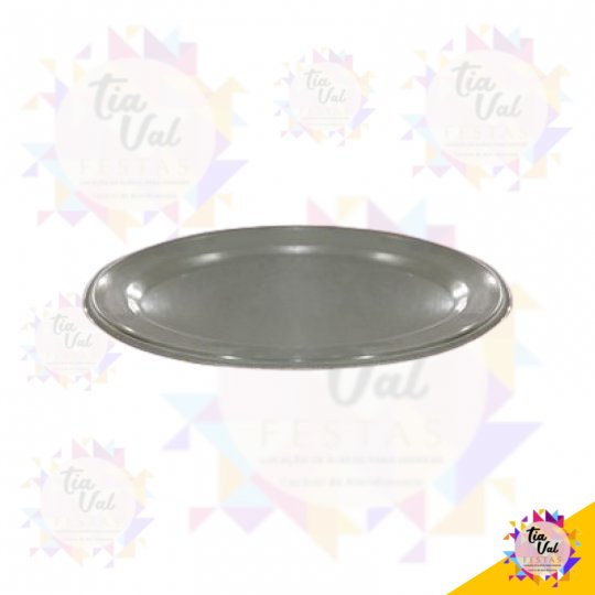 TRAVESSA OVAL INOX M (RASA) 28 X 41