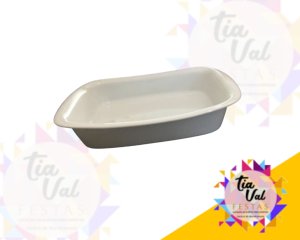 Foto de TRAVESSA RETANGULAR  - PORCELANA