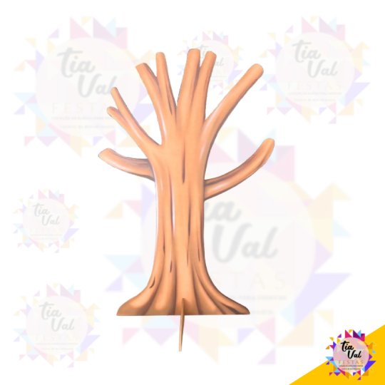 TROCO ARVORE - 1,49 X 0,90CM -  PINTADOCOMPENSADO