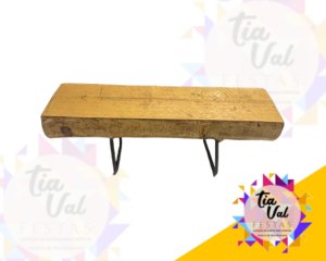 Foto de TRONCO RETANGULAR COM PE DE FERRO PP 7 CM ALT X x 25 CM COMP