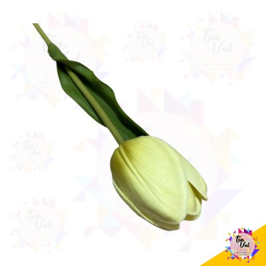 TULIPA UNITARIA BRANCA 36 CM