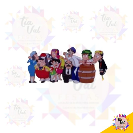 FIGURA TURMA DO CHAVES - MDF