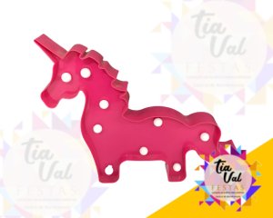 Foto de UNICÓRNIO PINK ILUMINADO (CORPO INTEIRO) (plastico