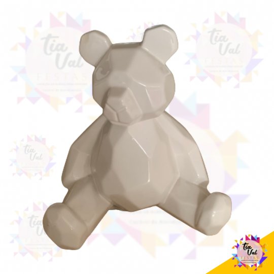 URSO BRANCO PEQUENO - CERAMICA