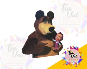 Foto de URSO E MASHA GG - MDF