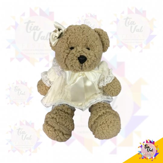 URSO VESTIDO MARFIM - MEDIO