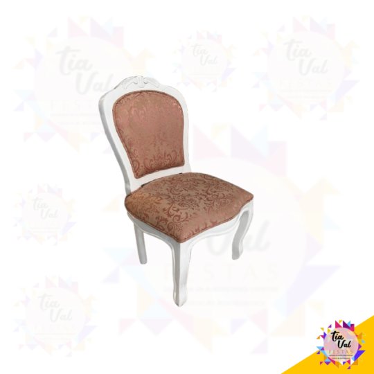 CADEIRA BRANCA - ESTOFADA - INFANTIL