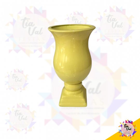 VASO AMARELO MARES (MÉDIO)