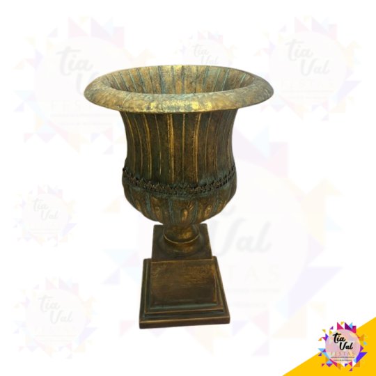 VASO ANFORA - METAL - 40 X 64 CM