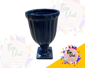 Foto de VASO AZUL CANELADO G