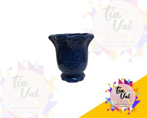 Foto de VASO AZUL ROYAL CACHEPOT ESPANHA MEDIO