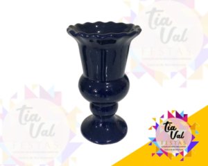 Foto de VASO AZUL ROYAL CARRETEL MÉDIO