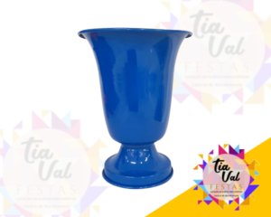 Foto de VASO AZUL ROYAL TULIPA GRANDE