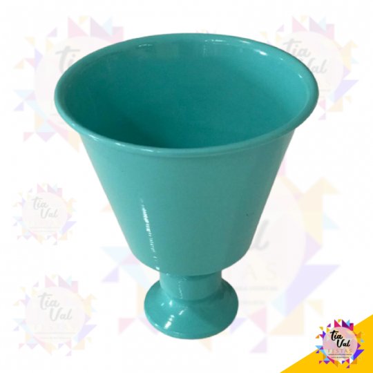 VASO AZUL TIFANY (ALUMINIO)