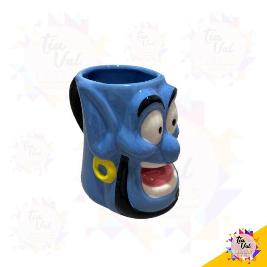 VASO CANECA GENIO - ALADIN 12 X 8 CM