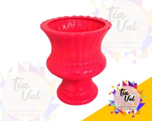 Foto de VASO CANELADO GRANDE PINK NEON