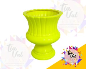 Foto de VASO CANELADO GRANDE VERDE NEON