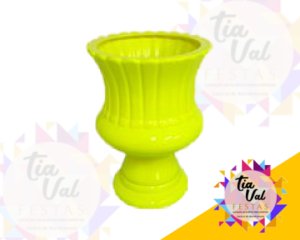 Foto de VASO CANELADO MEDIO VERDE NEON