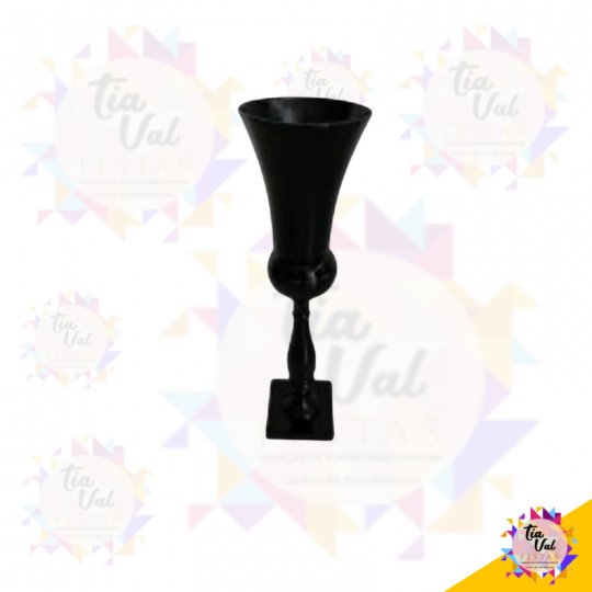 VASO CONE PEQUENO - PRETO