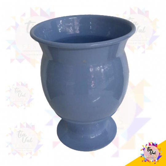 VASO DE ALUMINIO LUIGUI AZUL CLARO MEDIO