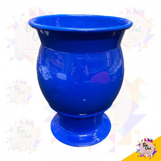 VASO DE ALUMINIO LUIGUI AZUL ROYAL MEDIO